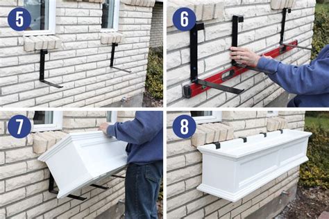 how to hang window boxes on metal siding|this old house window box installation.